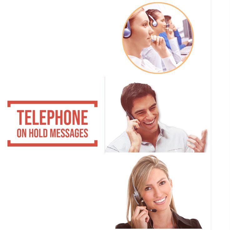 Telephone on hold message